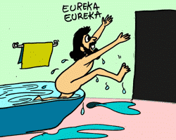 Архимед кричит Эврика!
